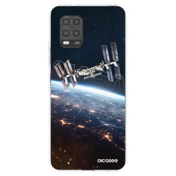 Picasee silikonowe przeźroczyste etui na Xiaomi Mi 10 Lite - Station