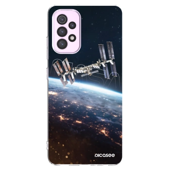 Picasee silikonowe przeźroczyste etui na Samsung Galaxy A32 5G A326B - Station