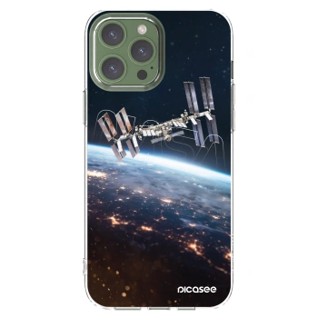 Picasee silikonowe przeźroczyste etui na Apple iPhone 13 Pro Max - Station