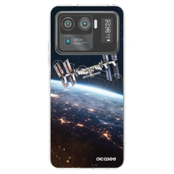 Picasee silikonowe przeźroczyste etui na Xiaomi Mi 11 Ultra - Station