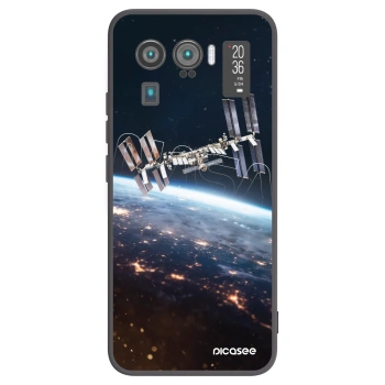 Picasee silikonowe czarne etui na Xiaomi Mi 11 Ultra - Station