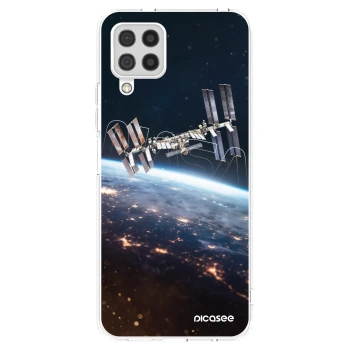 Picasee silikonowe przeźroczyste etui na Samsung Galaxy A22 A225F 4G - Station