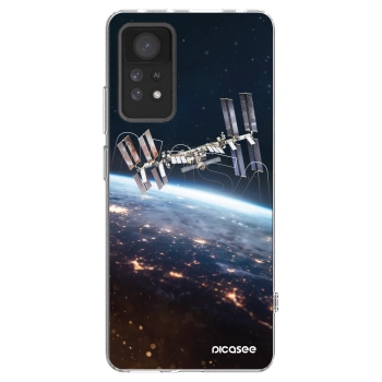Picasee silikonowe przeźroczyste etui na Xiaomi Redmi Note 11 Pro 5G - Station