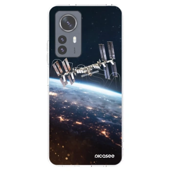Picasee silikonowe przeźroczyste etui na Xiaomi 12 Pro - Station