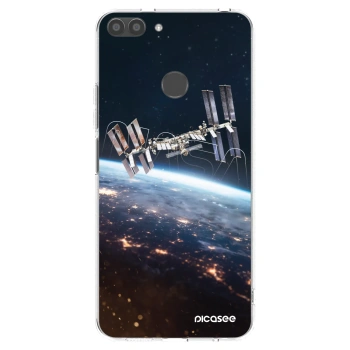 Picasee silikonowe przeźroczyste etui na Huawei P Smart - Station