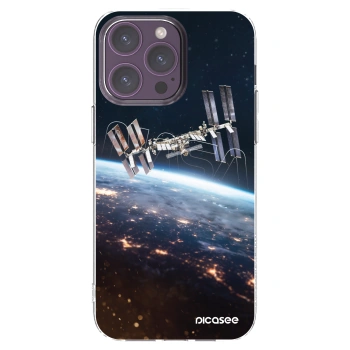 Picasee silikonowe przeźroczyste etui na Apple iPhone 14 Pro Max - Station