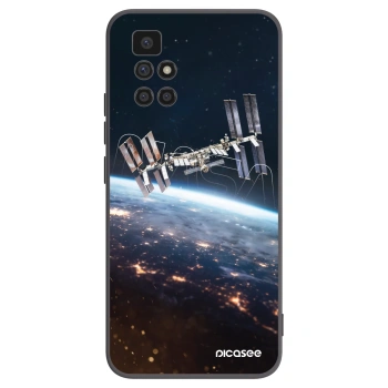 Picasee silikonowe czarne etui na Xiaomi Redmi 10 (2022) - Station