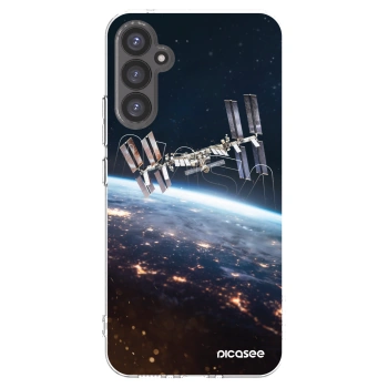 Picasee silikonowe przeźroczyste etui na Samsung Galaxy A34 5G A346B - Station