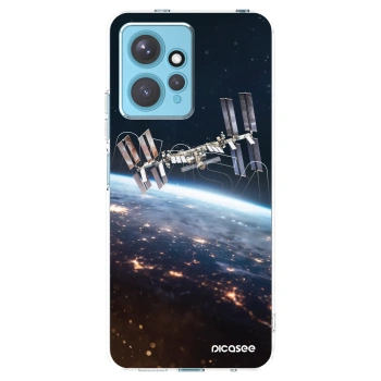 Picasee silikonowe przeźroczyste etui na Xiaomi Redmi Note 12 4G - Station