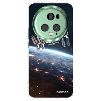 Picasee silikonowe przeźroczyste etui na Honor Magic5 Pro - Station