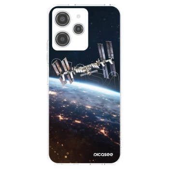 Picasee silikonowe przeźroczyste etui na Xiaomi Redmi 12 4G - Station