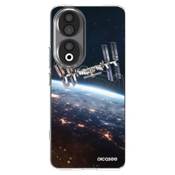 Picasee silikonowe przeźroczyste etui na Honor 90 5G - Station