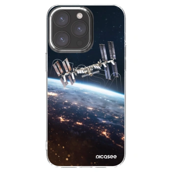 Picasee silikonowe przeźroczyste etui na Apple iPhone 15 Pro Max - Station