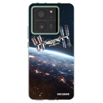 Picasee silikonowe przeźroczyste etui na Xiaomi 13T - Station