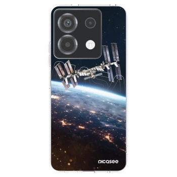 Picasee silikonowe przeźroczyste etui na Xiaomi Poco X6 - Station
