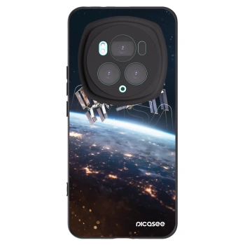 Picasee silikonowe czarne etui na Honor Magic6 Pro - Station