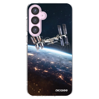 Picasee silikonowe przeźroczyste etui na Samsung Galaxy A55 5G A556B - Station