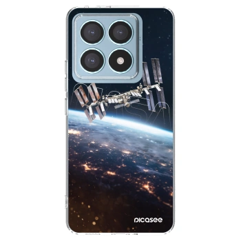 Picasee silikonowe przeźroczyste etui na Xiaomi 14T Pro - Station