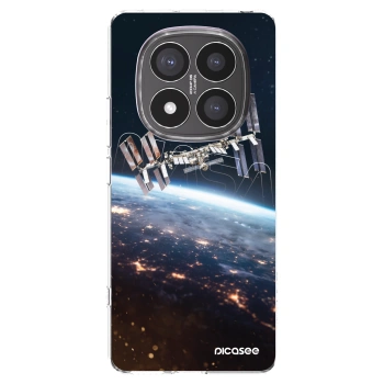 Picasee silikonowe przeźroczyste etui na Xiaomi Redmi Note 14 Pro+ 5G - Station