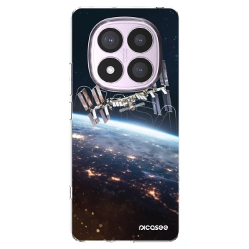 Picasee silikonowe przeźroczyste etui na Xiaomi Redmi Note 14 Pro 5G - Station