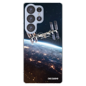 Picasee silikonowe przeźroczyste etui na Samsung Galaxy S25 Ultra 5G - Station