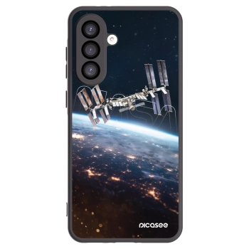 Picasee silikonowe czarne etui na Samsung Galaxy A26 5G A266B - Station