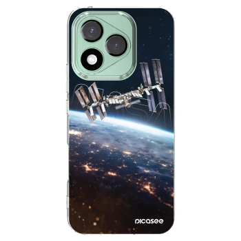 Picasee silikonowe przeźroczyste etui na Honor 400 Lite 5G - Station