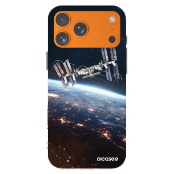 Picasee silikonowe przeźroczyste etui na Apple iPhone 17 Pro Max - Station
