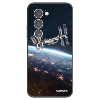 Picasee silikonowe czarne etui na Xiaomi Redmi 15 5G - Station