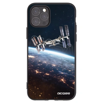 Picasee silikonowe czarne etui na Apple iPhone 11 Pro - Station