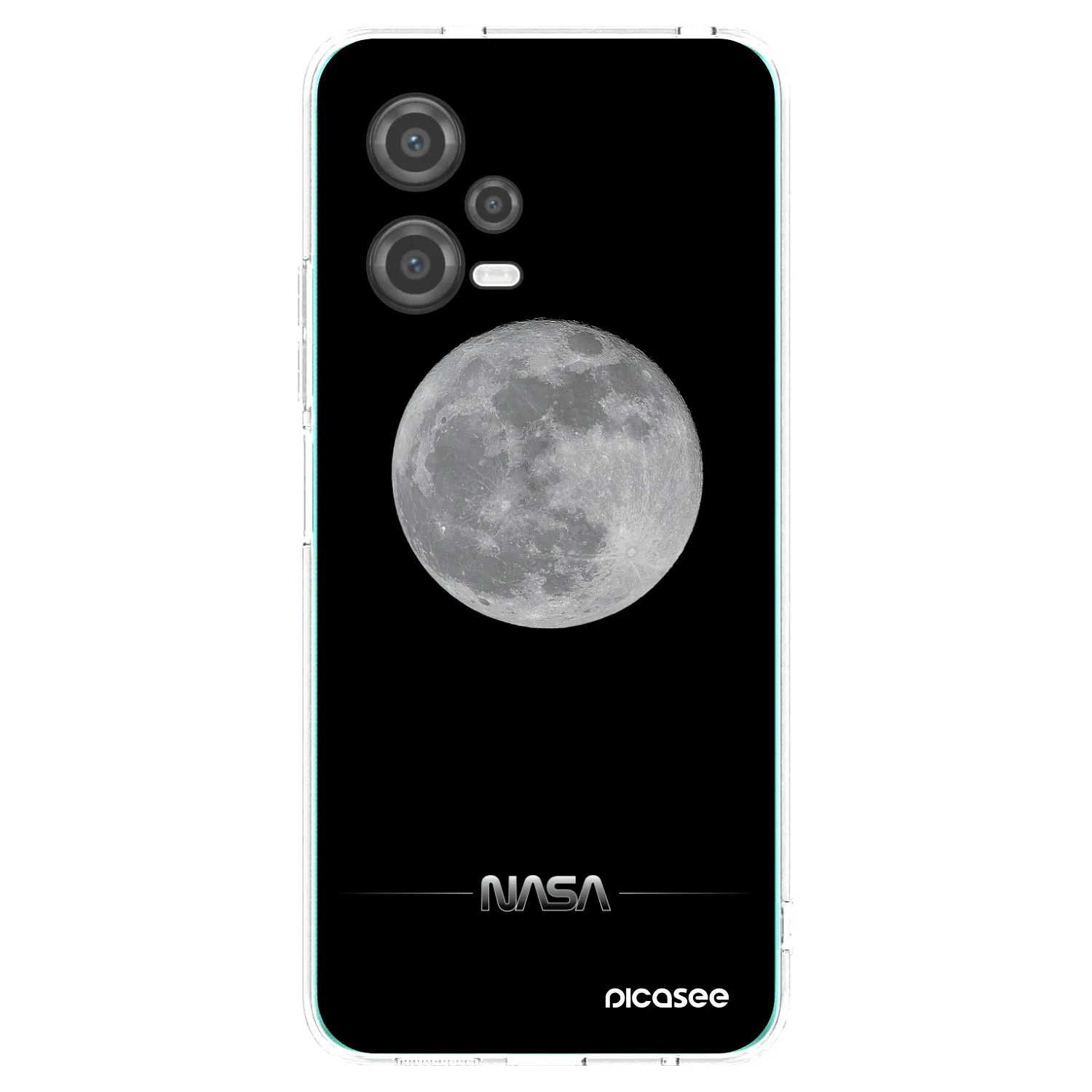 Picasee silikonowe przeźroczyste etui na Xiaomi Poco X5 - Moon Minimal