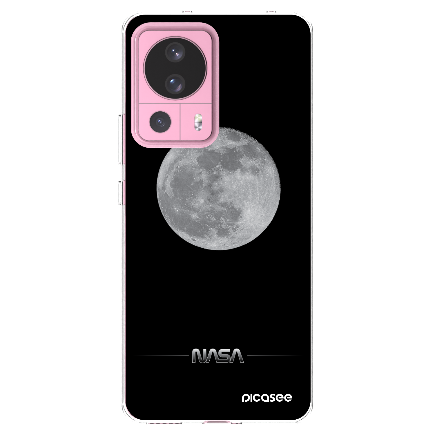 Picasee silikonowe przeźroczyste etui na Xiaomi 13 Lite - Moon Minimal