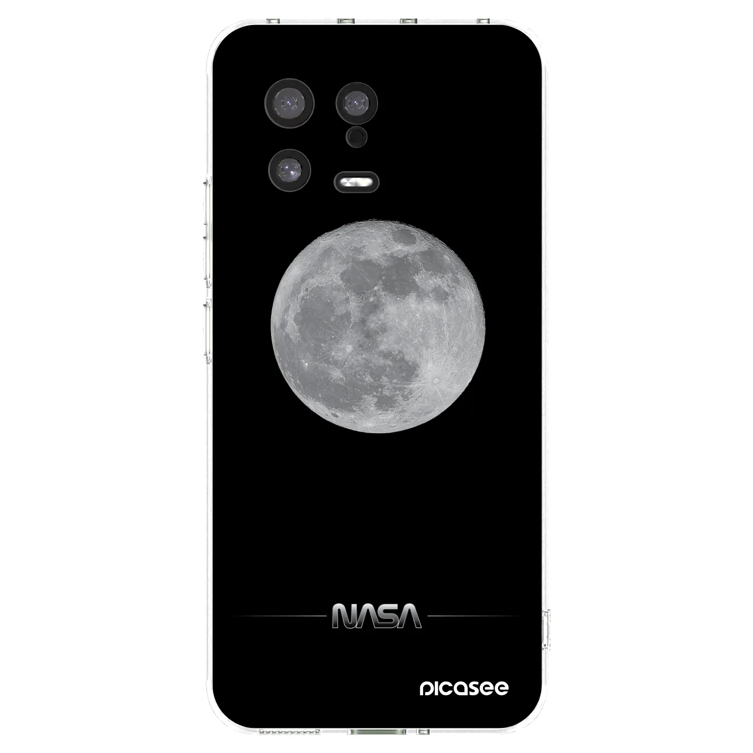 Picasee silikonowe przeźroczyste etui na Xiaomi 13 - Moon Minimal