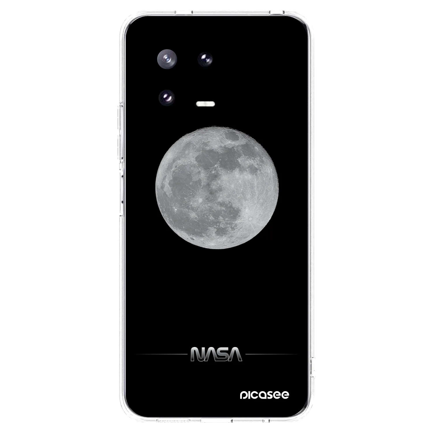 Picasee silikonowe przeźroczyste etui na Xiaomi 13 Pro - Moon Minimal