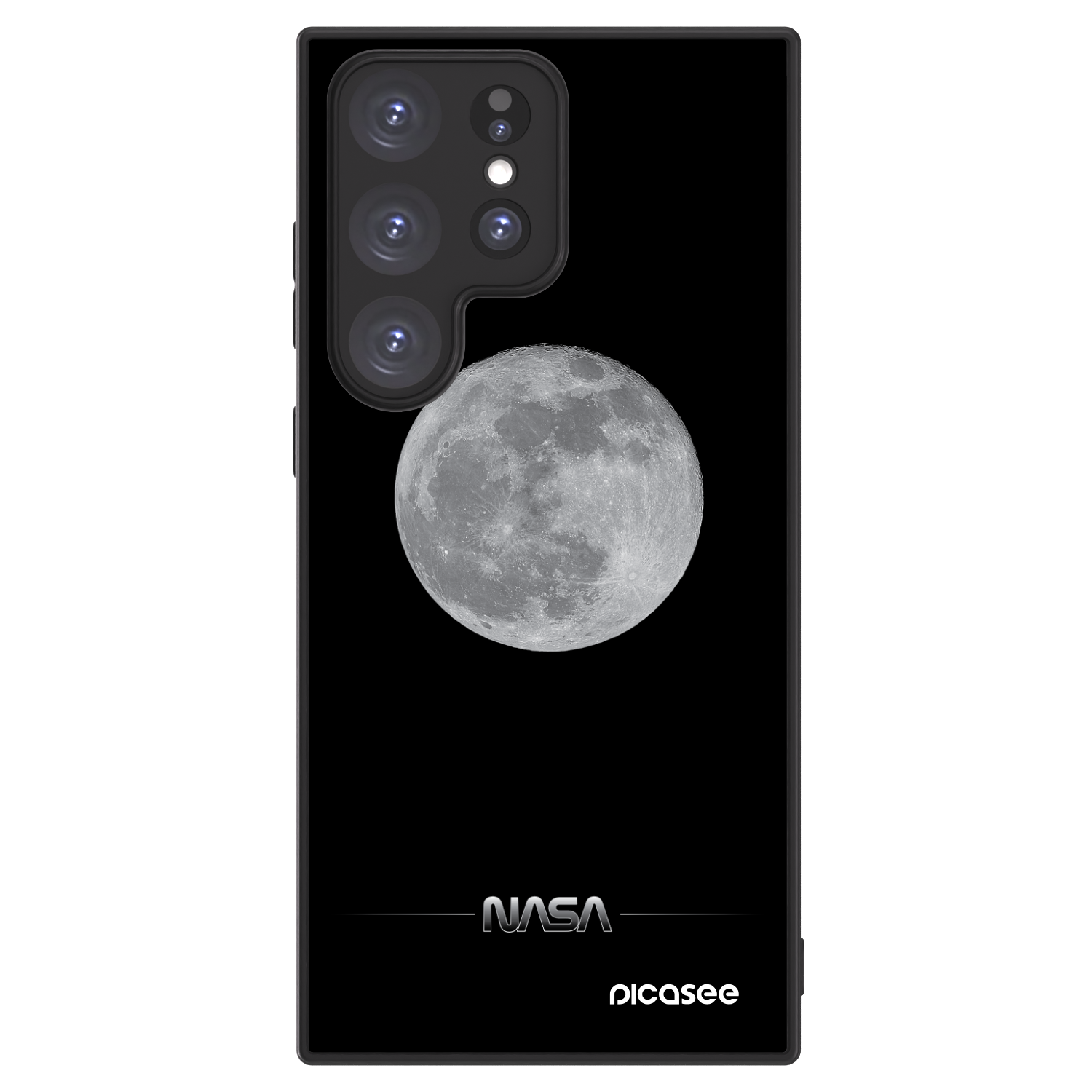 Picasee ULTIMATE CASE PowerShare pro Samsung Galaxy S23 Ultra 5G - Moon Minimal