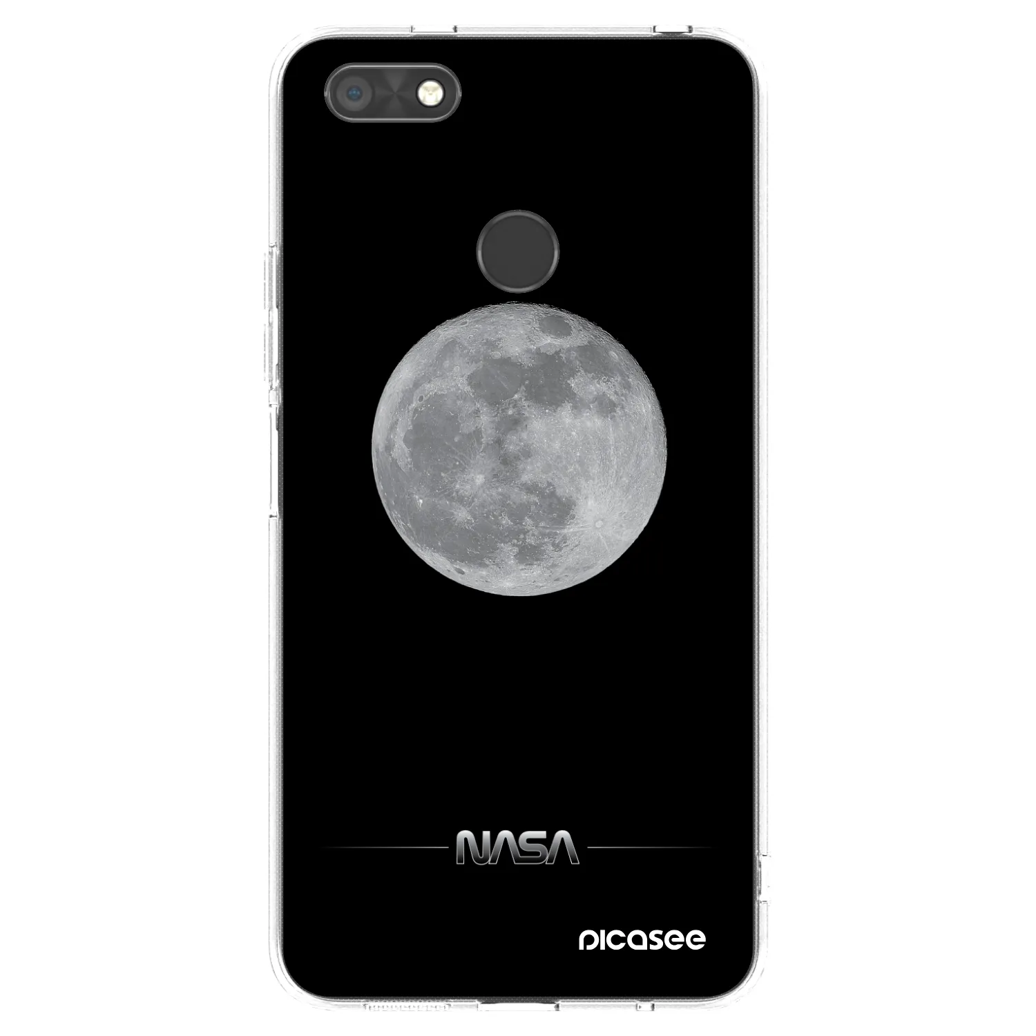 Picasee silikonowe przeźroczyste etui na Huawei P9 Lite Mini - Moon Minimal