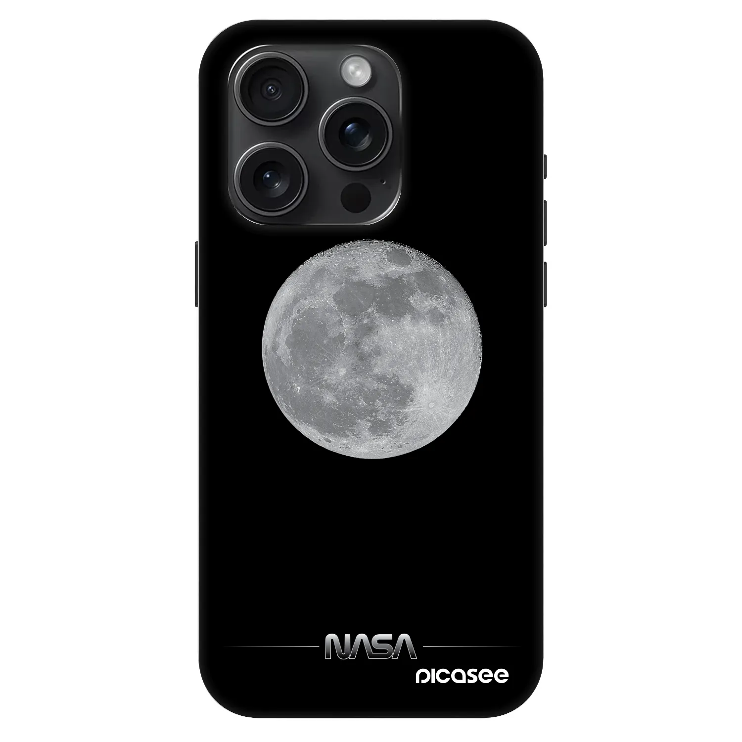 Picasee Fashion Case MagSafe na Apple iPhone 15 Pro - Moon Minimal