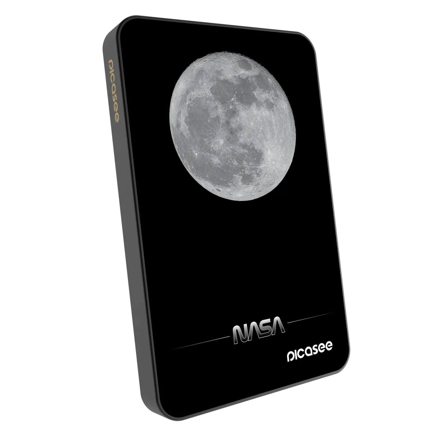 Picasee Powerbank z MagSafe 5 000 mAh Szary - Moon Minimal