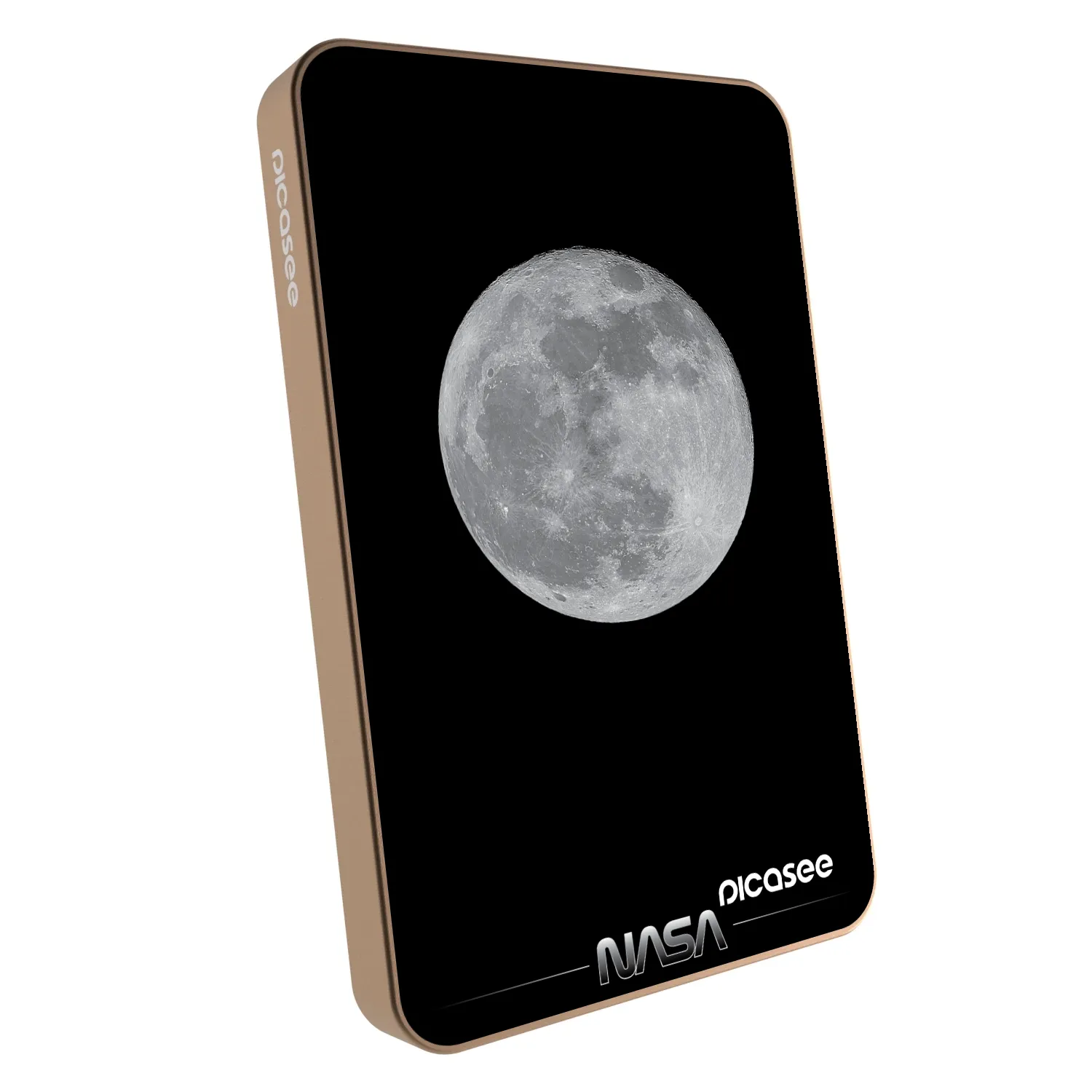 Picasee Powerbank z MagSafe 5 000 mAh Złoty - Moon Minimal