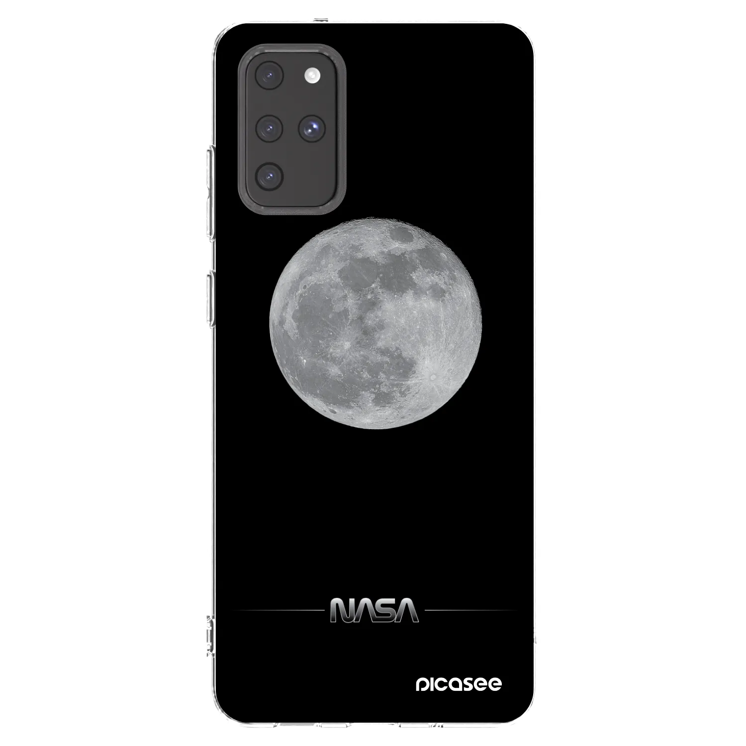 Picasee silikonowe przeźroczyste etui na Samsung Galaxy S20+ G985F - Moon Minimal