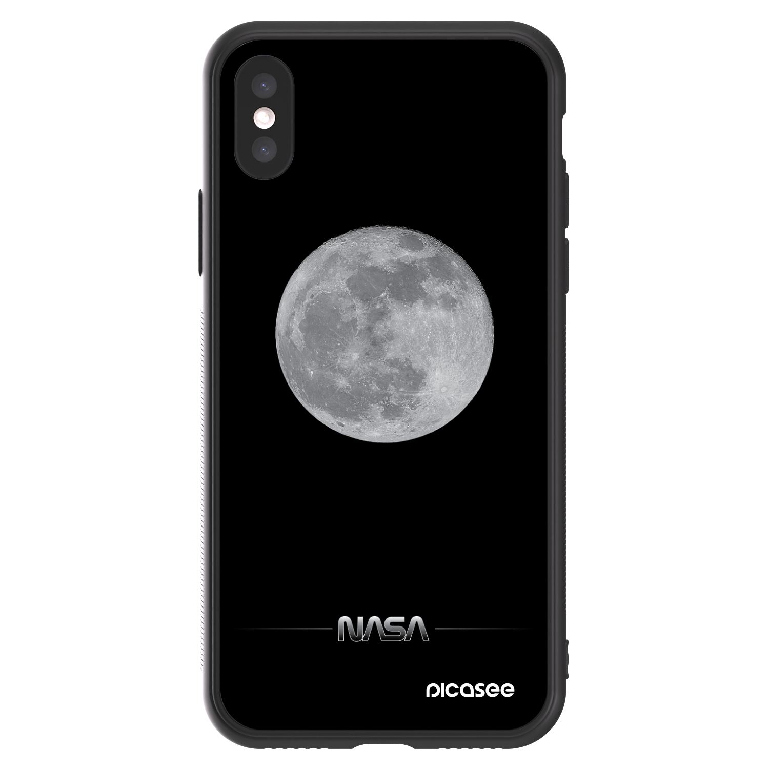 Picasee ULTIMATE CASE na Apple iPhone X/XS - Moon Minimal