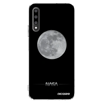 Picasee silikonowe przeźroczyste etui na Honor 9X Pro - Moon Minimal