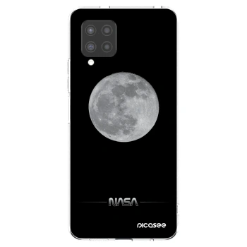 Picasee silikonowe przeźroczyste etui na Samsung Galaxy A42 A426B - Moon Minimal