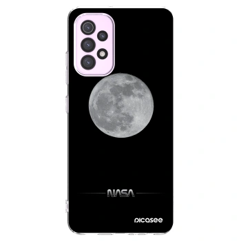 Picasee silikonowe przeźroczyste etui na Samsung Galaxy A32 5G A326B - Moon Minimal