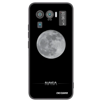 Picasee silikonowe czarne etui na Xiaomi Mi 11 Ultra - Moon Minimal