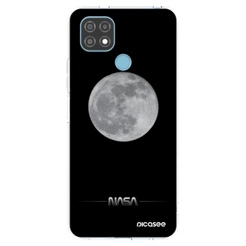 Picasee silikonowe przeźroczyste etui na Realme C21 - Moon Minimal