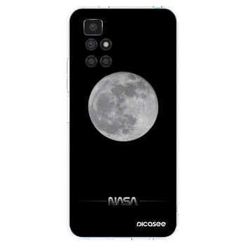 Picasee silikonowe przeźroczyste etui na Xiaomi Redmi 10 - Moon Minimal