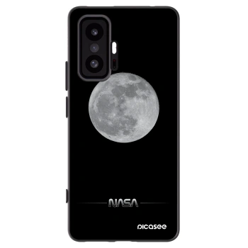 Picasee silikonowe czarne etui na Xiaomi 11T - Moon Minimal