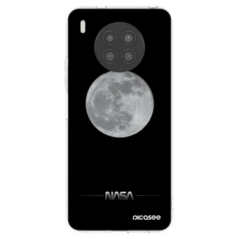 Picasee silikonowe przeźroczyste etui na Huawei Nova 8i - Moon Minimal