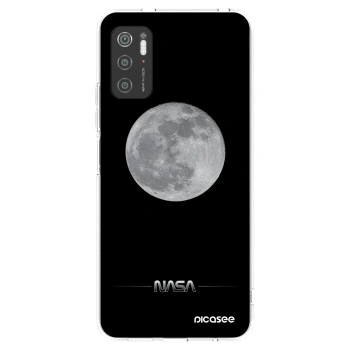Picasee silikonowe przeźroczyste etui na Xiaomi Poco M3 Pro 5G - Moon Minimal